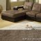 CM6588 Aspen Sectional Sofa in Microfiber & Leatherette