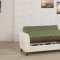 Bella Vista Sofa Bed in Green Fabric by Casamode w/Options