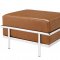 Charles Grande Sofa in Tan Leather by Modway w/Options