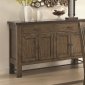 Willowbrook 106985 Server in Rustic Ash by Coaster