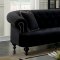 Rayne Sofa CM6179BK in Black Flannelette w/Options