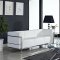 Charles Grande Sofa in White Leather by Modway w/Options