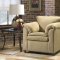 Beige Fabric Modern Living Room w/Loose Cushion Pillow Top Seat