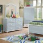 Deana 4Pc Kid's Bedroom Set CM7851 in Light Blue w/Options