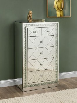 Nysa Cabinet 97948 in Mirrored by Acme [AMCT-97948 Nysa]