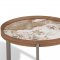 437E Coffee Table by J&M w/Ceramic Top & Optional End Table