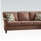 Felise 52590 Sofa in Light Brown Fabric by Acme w/Options