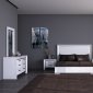 Ibiza Bedroom Set in High Gloss White w/Options by Whiteline