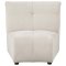 Charlotte Sectional Sofa 8Pc 551300 Ivory Fabic Coaster