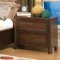 Rich Walnut Finish Youth Bedroom w/Chest Bed