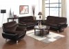 51275 Wilona Sofa Chocolate & Black by Acme w/Options