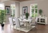 Daniella Dining Room Set 7Pc CM3630T in Antique White w/Options