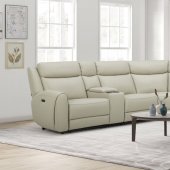 6217L Power Reclining Sectional Sofa in Leather by J&M