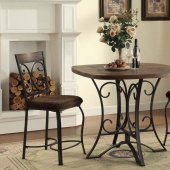 72255 Hakesa 5Pc Counter Height Dining Set by Acme