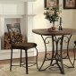 72255 Hakesa 5Pc Counter Height Dining Set by Acme