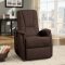 Glenson Power Lift Chair 9644DB in Dark Brown by Homelegance