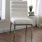 Bima Dining Table FOA3746T in White & Natural Tone w/Options