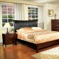 CM7610 Midland Bedroom in Brown Cherry w/Optional Casegoods