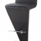 MB02BS Set of Two Bar Stools in Black by Global