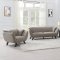 Nayeli Sofa LV02368 in Brown Linen Fabric by Acme w/Options