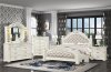 Platinum Bedroom Set 5Pc in White