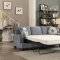 Kenner Sofa 8245GY in Grey Fabric by Homelegance w/Options