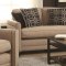 Pratten Sofa 505781 in Grey Fabric by Coaster w/Options