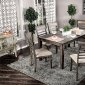 Fafnir 7Pc Dining Set CM3607T in Weathered Gray