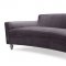 Oslo Sofa TOV-L6108 in Grey Velvet Fabric by TOV Furniture