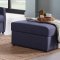 Emma Queen Sleeper in Navy Fabric by Bellona