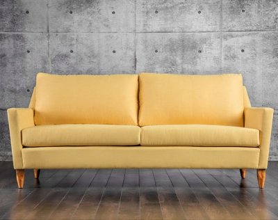 Marilyn SM8816 Sofa in Yellow Fabric