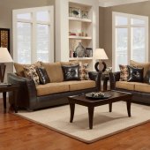 4500 Warren Sofa & Loveseat Verona I in Mocha by Chelsea