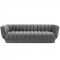 Entertain Sofa in Gray Velvet Fabric by Modway w/Options