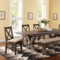 Tuscany Park Dining Table in Vintage Gray by NCFurniture