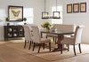 Mapleton Dining Table 190451 in Rustic Amber - Coaster w/Options