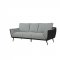 U848 Sofa & Loveseat Set in Fabric & PU by Global w/Options