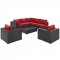 Convene Outdoor Patio Sectional Set 8Pc EEI-2203 by Modway