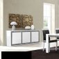 Perfecta White Dining Table by At Home USA w/Options