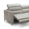 Dylan Power Motion Sectional Sofa in Taupe Leather by J&M