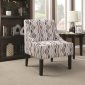 902603 Accent Chair Set of 2 in Wooven Fabric by Coaster