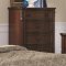 202581 Zanna Bedroom by Coaster in Brown Cherry w/Options