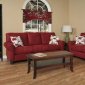 16100 Savannah Sofa & Loveseat Set in Cardinal Fabric by Chelsea