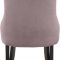 Demi Dining Chair 723 Set of 2 Pink Velvet Fabric by Meridian