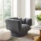 Entertain Sofa in Gray Velvet Fabric by Modway w/Options