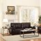 Alpena Sofa 8468 in Dark Brown by Homelegance w/Options