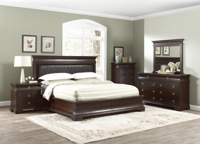 Kurtis 202611 Bedroom in Warm Brown by Coaster w/Options