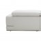 Chrysanthemum Mini Sectional Sofa 1576 White Eco-Leather by VIG