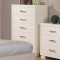 Jessica 200920 Bedroom in White by Coaster w/Options