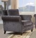 Ilex Chair 50292 Sofa in Gray Chenille by Acme