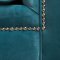 Salvatore Sofa SM2282 in Turquoise Velvet Fabric w/Options